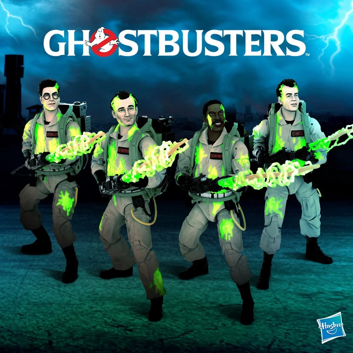 Deals Ghostbusters Plasma Series Glow-in-the-dark Complete Set of 4