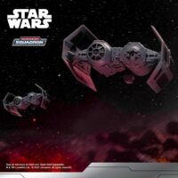 Star Wars Micro Galaxy Squadron TIE Bomber and Pilot