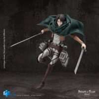 HIYA Toys Attack on Titan 1-3 Levi Ackerman 1/12 Scale Action Figure