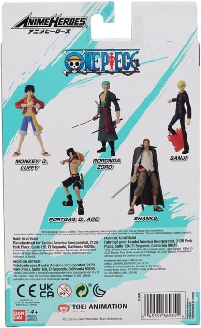 Bandai Anime Heroes One Piece Shanks