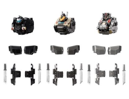 Diaclone TM-21 Tactical Mover EX Core & Armament Wave 1 Set