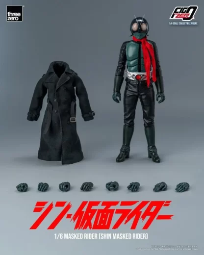 Threezero Shin Kamen Rider FigZero Kamen Rider 1/6 Scale Figure