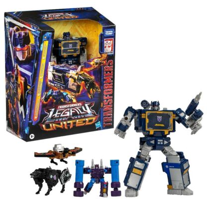 Transformers legacy United Leader Soundwave and Cassettes