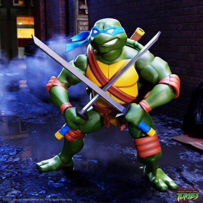 Super7 Teenage Mutant Ninja Turtles 2003 Leonardo Ultimates Action Figure