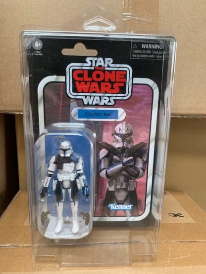 Star Wars The Vintage Collection Clone Commander Rex 3.75 Inch Action Figure with Ultimate Guard