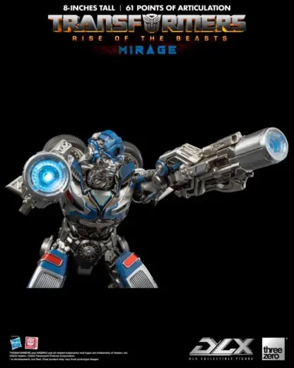 Threezero Transformers Rise of the Beast DLX Mirage and Noah Diaz