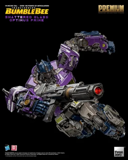 Threezero Transformers Shattered Glass PREMIUM Optimus Prime Figure