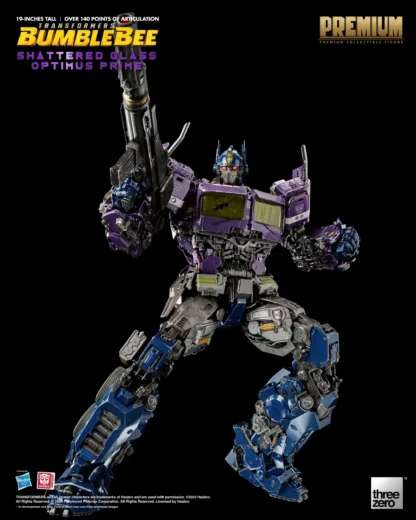 Threezero Transformers Shattered Glass PREMIUM Optimus Prime Figure