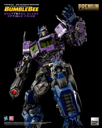 Threezero Transformers Shattered Glass PREMIUM Optimus Prime Figure