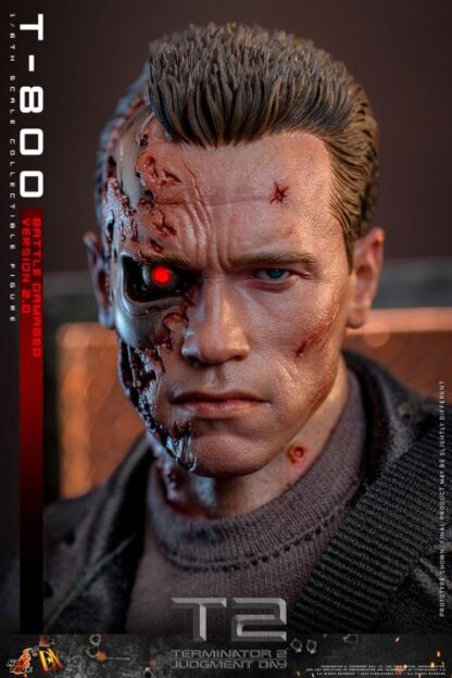 Hot Toys Terminator 2 DX46 T-800 Battle Damaged Version 2.0