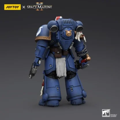 Joytoy Warhammer 40K Space Marine 2 Ultramarines Lieutenant Titus 14cm Action Figure