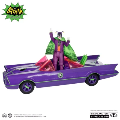 McFarlane Toys 1966 Batmobile with Joker Action Figure ( Gold Label )