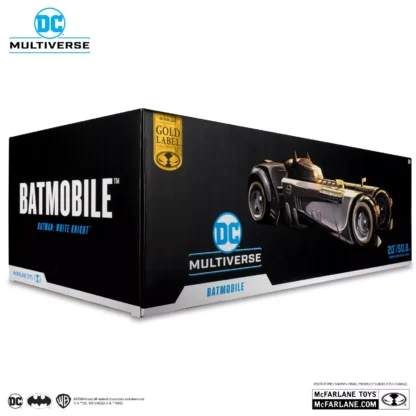 McFarlane Toys DC Multiverse Batman White Knight Batmobile ( Gold Label )