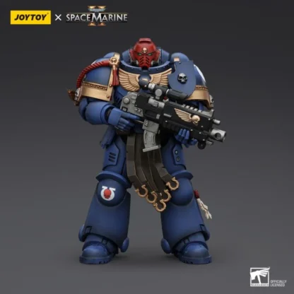 Joytoy Warhammer 40K Space Marine 2 Ultramarines Sergeant Gadriel 14cm Action Figure