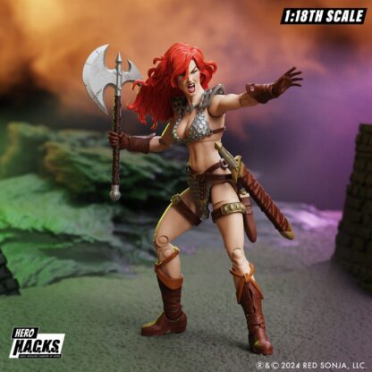 Boss Fight Studios Hero H.A.C.K.S Red Sonja 1/18 Scale Action Figure