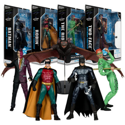 McFarlane DC Multiverse Batman Forever Set of 4 Nightmare Bat Wave