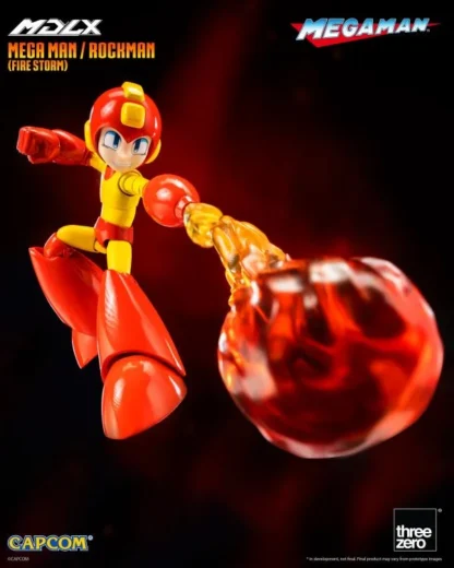 Threezero Mega Man MDLX Articulated Figure Series Mega Man (Fire Storm)