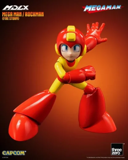 Threezero Mega Man MDLX Articulated Figure Series Mega Man (Fire Storm)