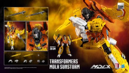 Threezero Transformers MDLX Sunstorm ( Kapow Toys Exclusive )