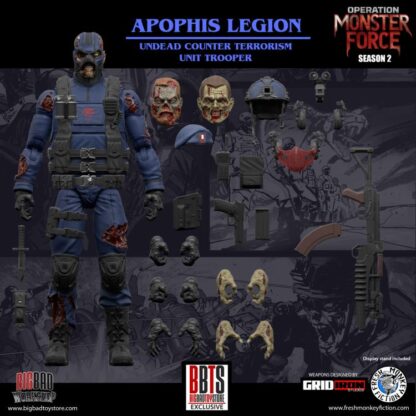 Operation: Monster Force Season 02 Apophis Legion Counter Terrorism Unit Trooper