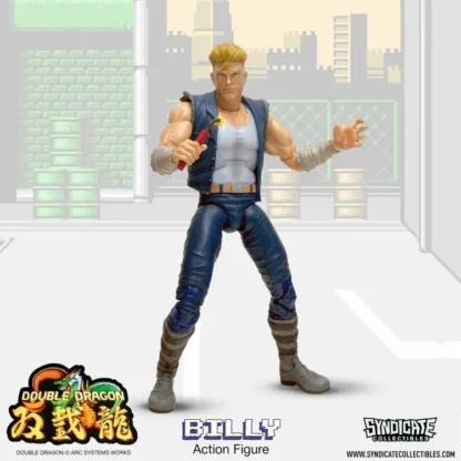 Syndicate Collectibles Double Dragon Deluxe Billy Lee Action Figure