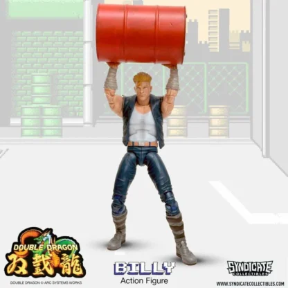 Syndicate Collectibles Double Dragon Deluxe Billy Lee Action Figure