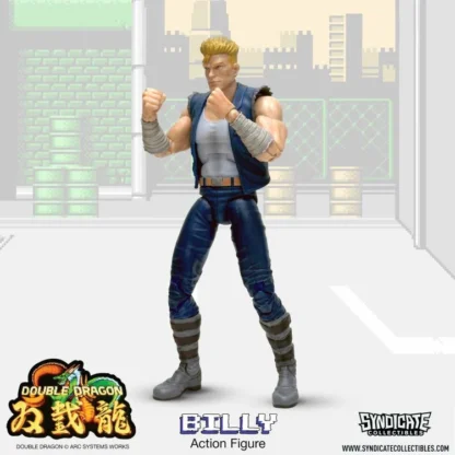 Syndicate Collectibles Double Dragon Deluxe Billy Lee Action Figure