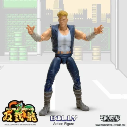 Syndicate Collectibles Double Dragon Deluxe Billy Lee Action Figure