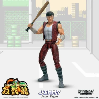 Syndicate Collectibles Double Dragon Deluxe Jimmy Lee Action Figure