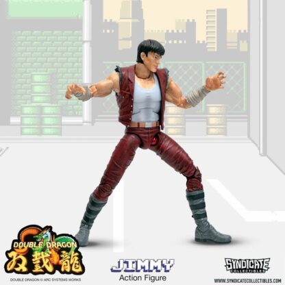 Syndicate Collectibles Double Dragon Deluxe Jimmy Lee Action Figure