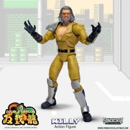 Syndicate Collectibles Double Dragon Deluxe Willy Action Figure