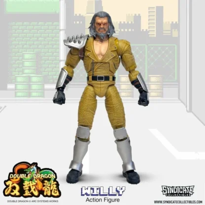 Syndicate Collectibles Double Dragon Deluxe Willy Action Figure