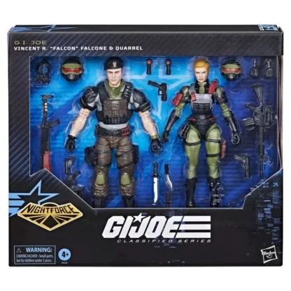 G.I.Joe Classified Lt Falcon and Quarrel Nightforce 2 Pack