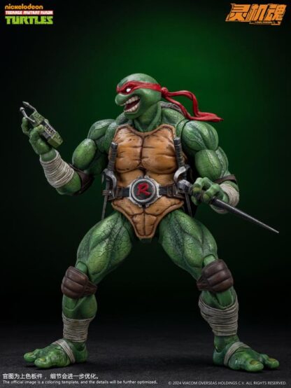 LingJiHun Teenage Muntant Ninja Turtles Raphael Action Figure