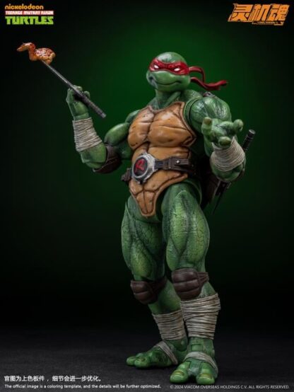 LingJiHun Teenage Muntant Ninja Turtles Raphael Action Figure