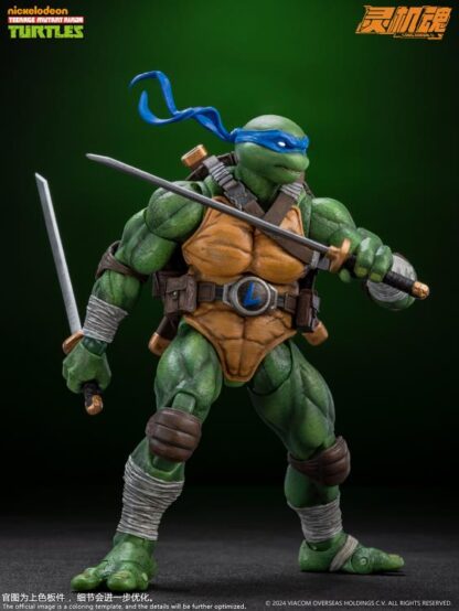 LingJiHun Teenage Mutant Ninja Turtles Leonardo Action Figure