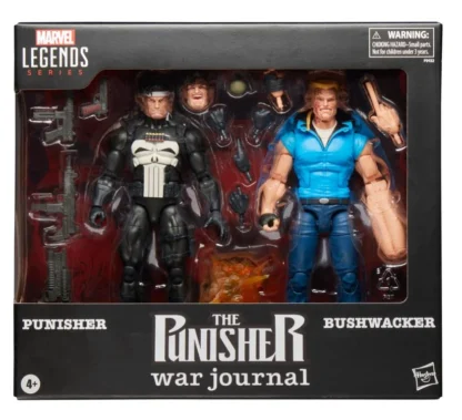 Marvel Legends Punisher and Bushwhacker 2 Pack