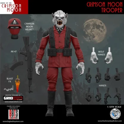 The Order of the Crimson Moon Crimson Moon Trooper 1/12 Scale Action Figure