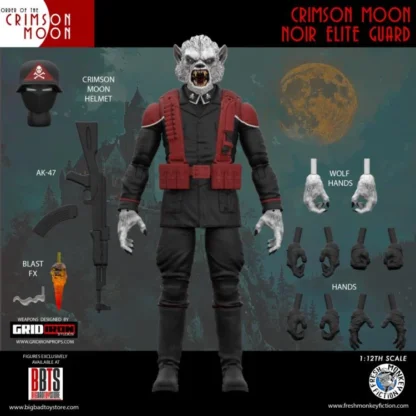 The Order of the Crimson Moon Noir Elite Guard 1/12 Action Figure