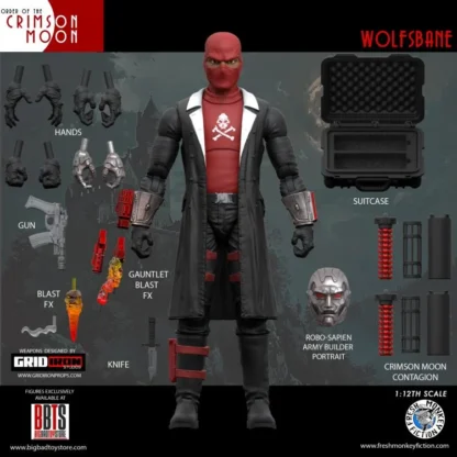 The Order of the Crimson Moon Wolfsbane 1/12 Scale Action Figure