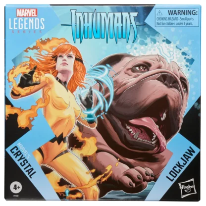 Marvel Legends Crystal and Lockjaw 2 Pack