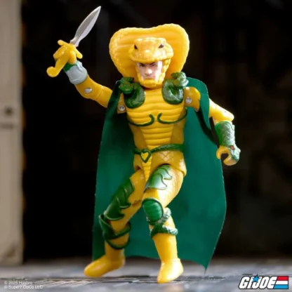 Super7 GI Joe ReAction+ Serpentor ( Cartoon Version )