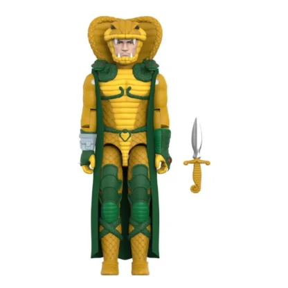 Super7 GI Joe ReAction+ Serpentor ( Cartoon Version )