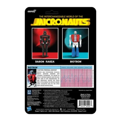 Super7 ReAction+ Micronauts Biotron Figure