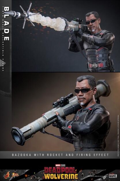 Hot Toys Deadpool and Wolverine Blade 1/6 Scale Figure MMS791