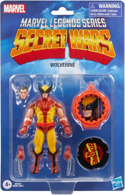 Marvel Legends Secret Wars Wolverine Action Figure ( Card not mint )