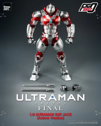 Threezero FigZero Ultraman Suit Jack 1/6 Scale Figure ( Anime Vers ) Final Season