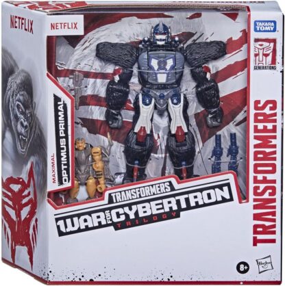 Transformers Netflix War for Cybertron Optimus Primal and Rattrap