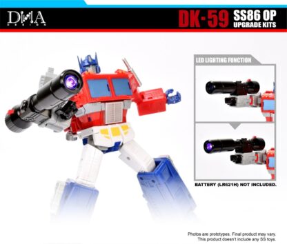 DNA Design DK-59 Studio Series 86 Optimus Prime Upgrade Kit