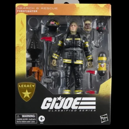 GI JOE Classified Legacy Collection Search and Rescue Firefighter